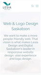 Mobile Screenshot of lesiadesign.com